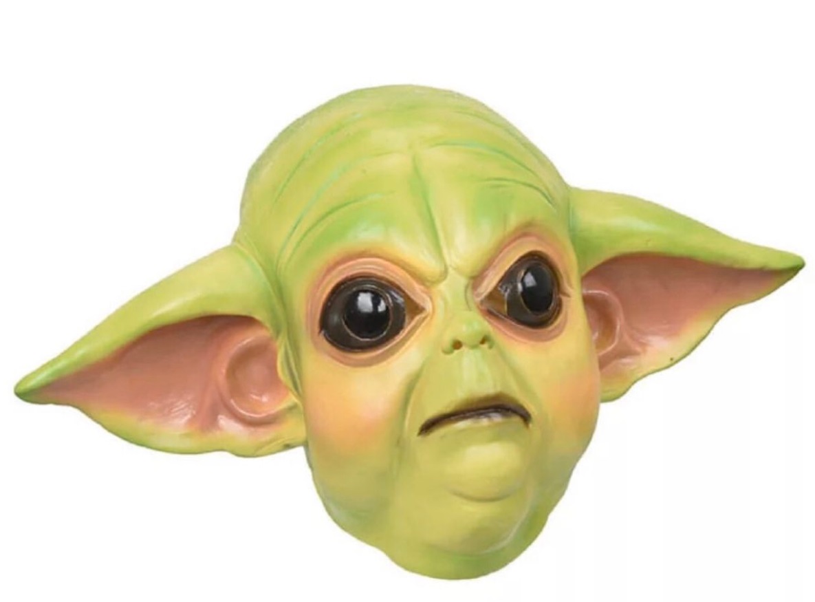 PHOTO Baby Yoda Mask Will Fill You With Dread