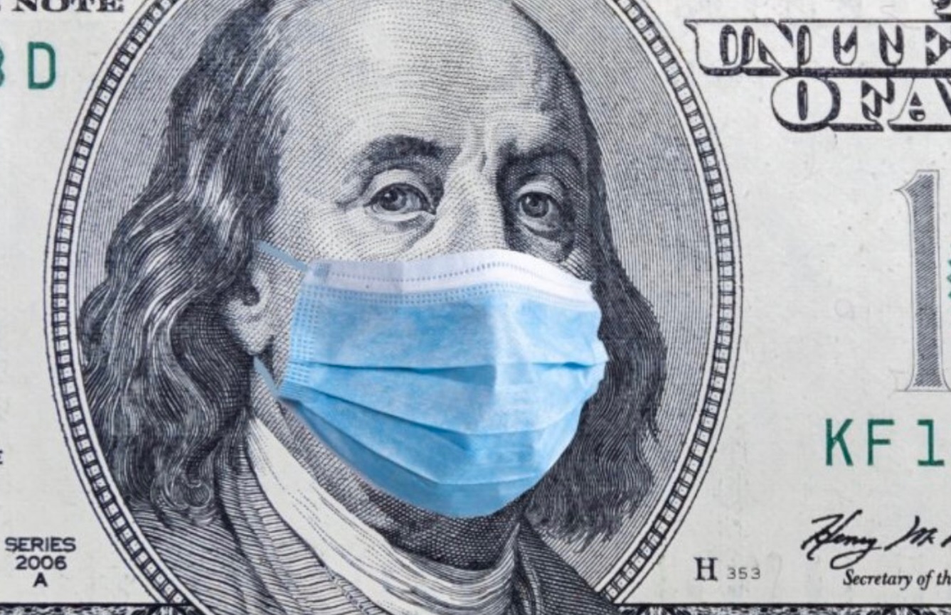 PHOTO Benjamin Franklin Wearing Face Mask On US Currency To Avoid Corona Virus Spread