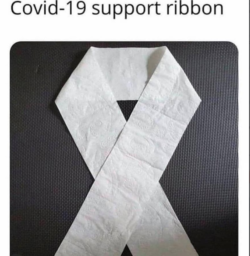 PHOTO COVID19 Support Ribbon