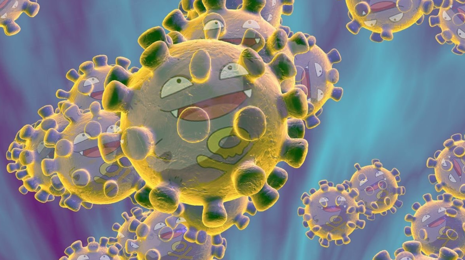 PHOTO Corona Virus Turned Into Cartoon Character