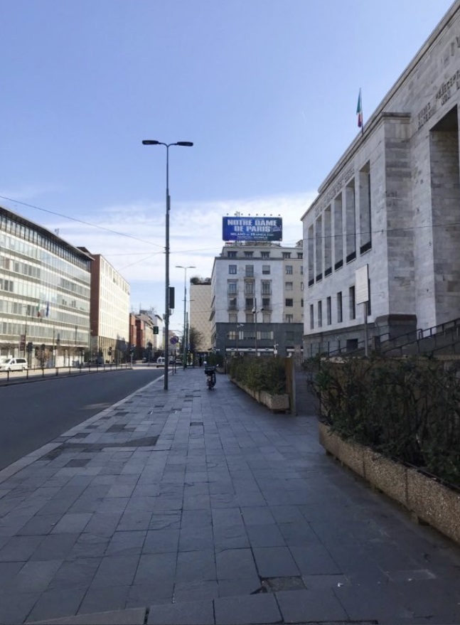 PHOTO Empty Streets In Italy Due To Corona Virus