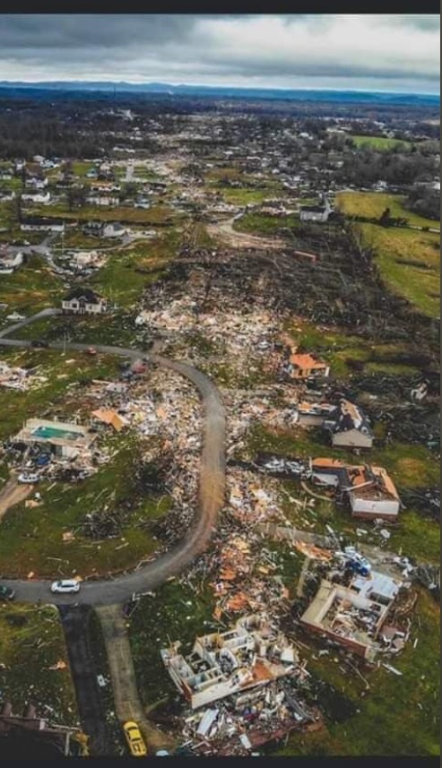 PHOTO Entire Neighborhood In Cookeville Gone After Tornado Comes Through