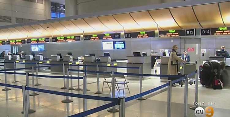 PHOTO LAX Is A Ghost Town Completely Empty During Corona Virus Outbreak