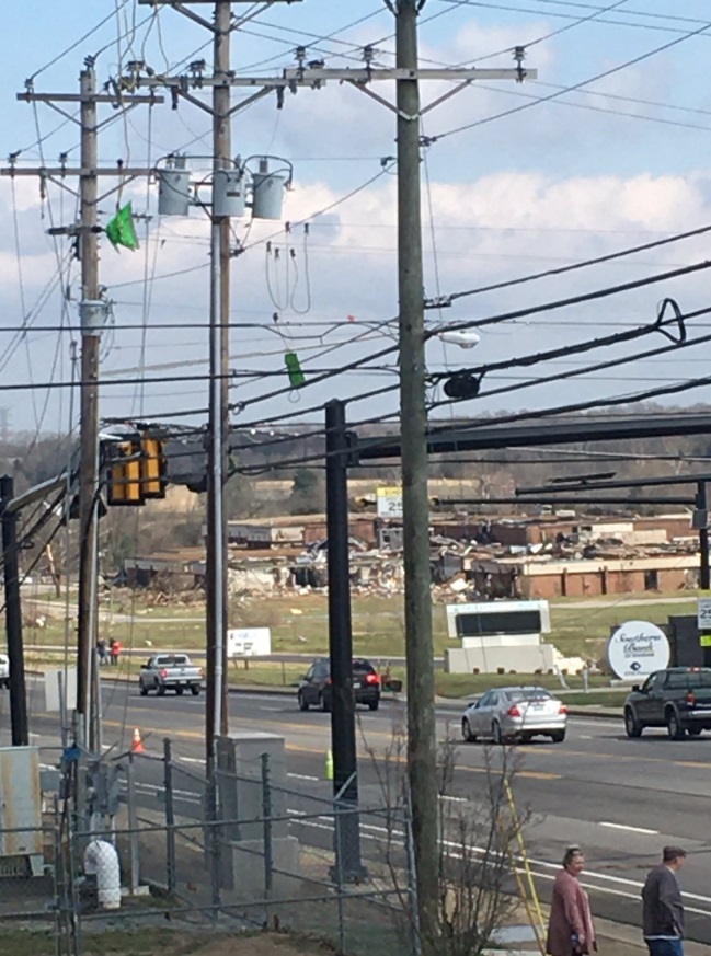 PHOTO Mount Juliet Middle School Took A Beating From Tornado