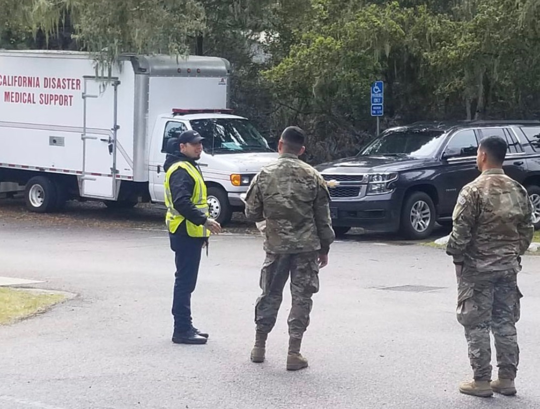 PHOTO National Guard Filling The Streets In California