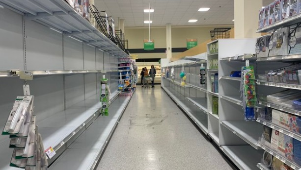 PHOTO Selves At Publix In Miami Are Bare Due To Corona Virus