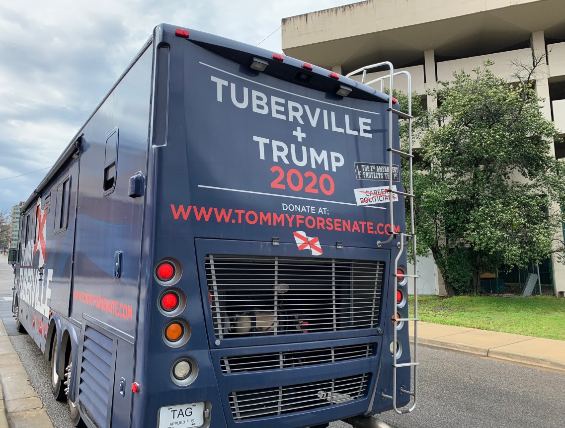 PHOTO Tommy Tuberville's Tommy For Senate Bus