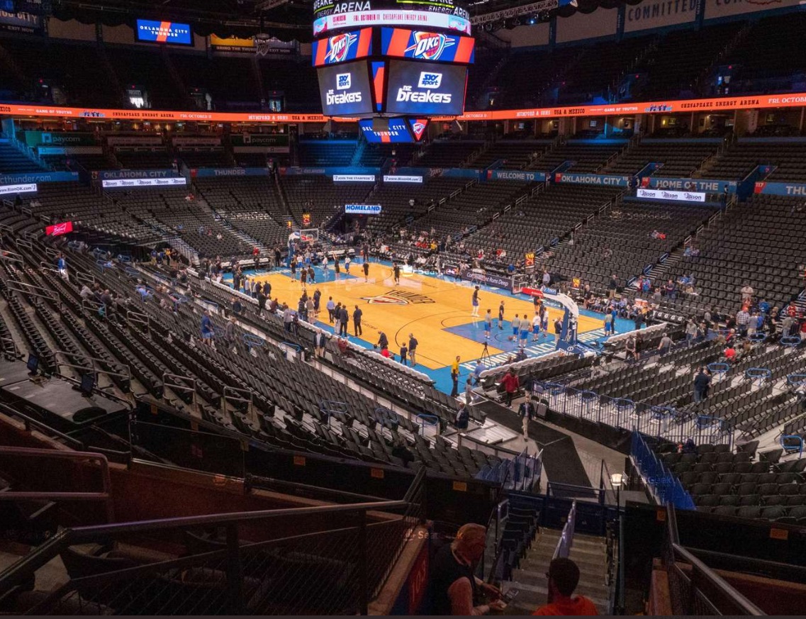 PHOTO Utah Jazz Players Were On Court As Players Filed In Arena And Had Contact With Rudy Gobert Who Tested Positive For Corona Virus