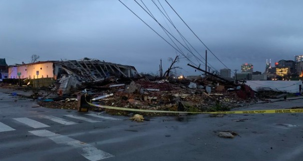 PHOTO You Can't Even Tell This Was A Store In Germantown After Tornado Destroys It