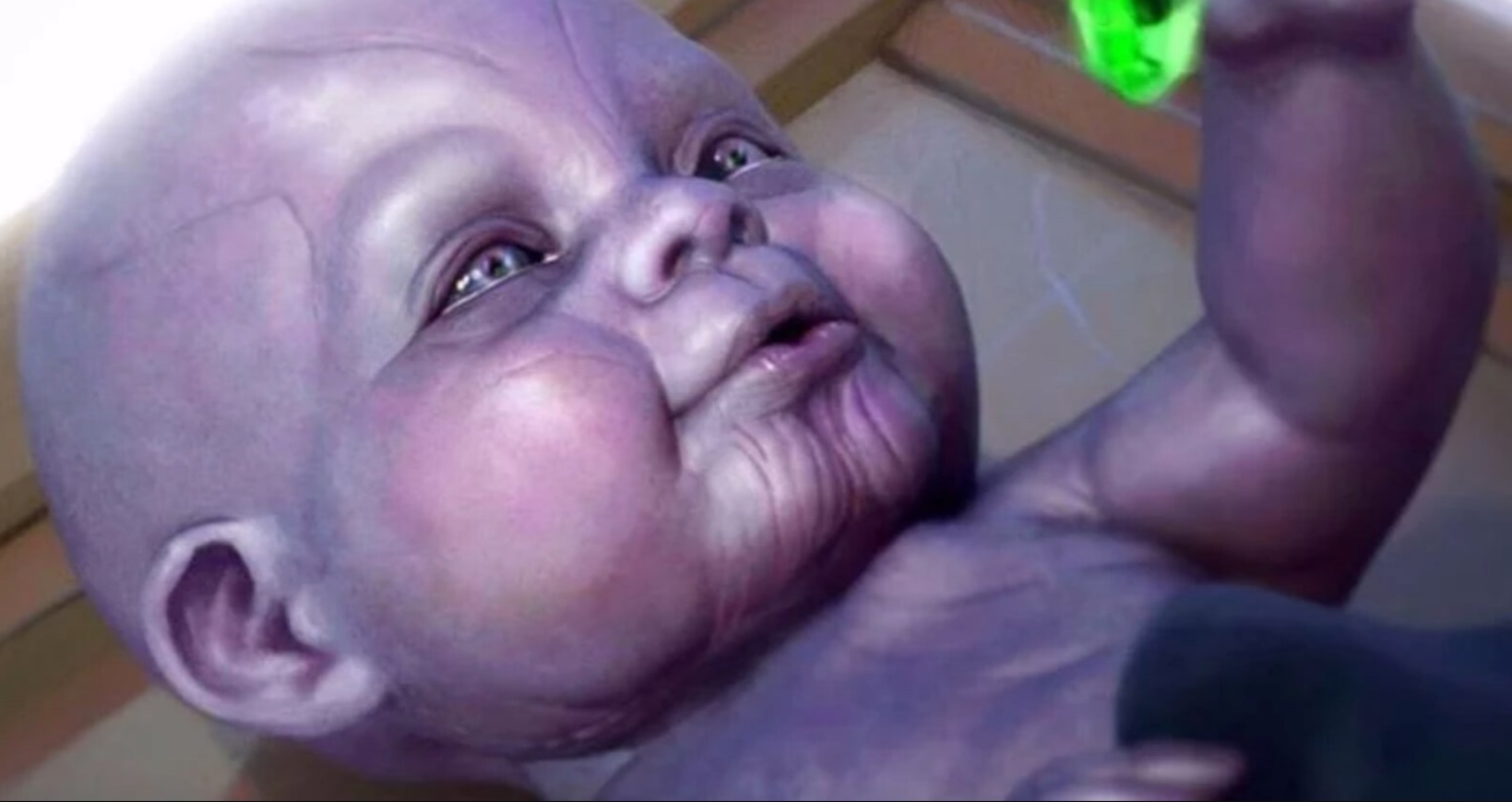 PHOTO Baby Thanos Looks Like He Ate At McDonald's 7 Days A Week Since He Was Born