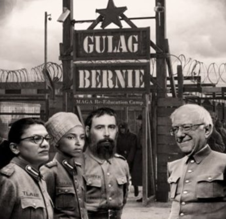 PHOTO Bernie Sanders Concentration Camp