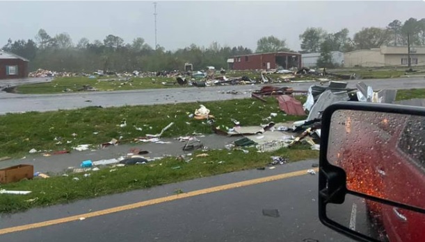 PHOTO Boaz Alabama Completely Leveled By Tornado