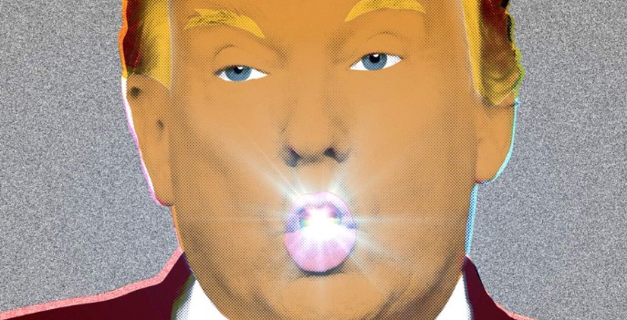 PHOTO Bright Light Coming Out Of Donald Trump's Mouth