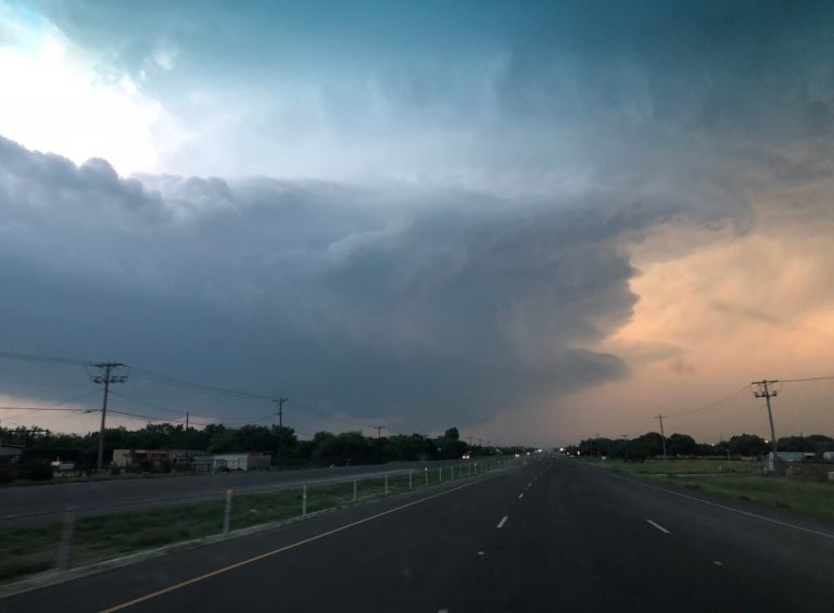 PHOTO Dark Clouds From Tornado Just Outside San Antonio