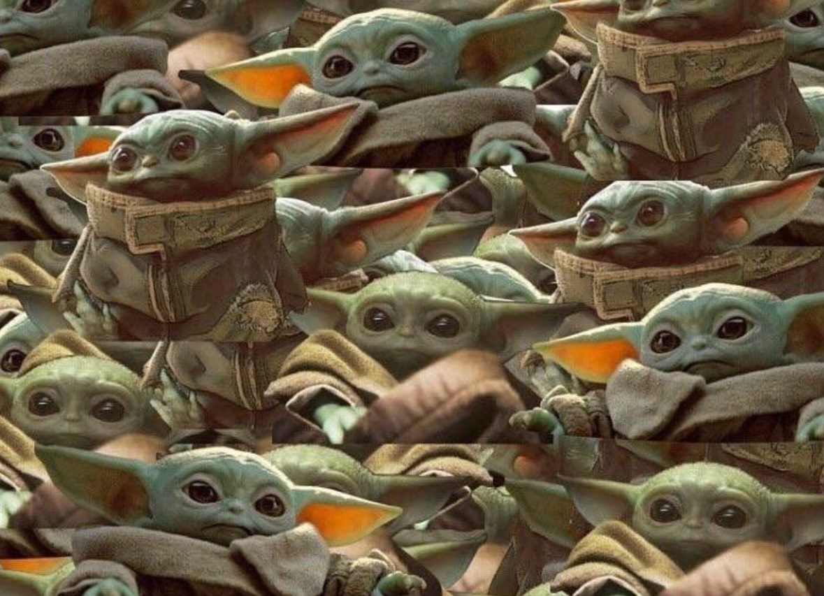 PHOTO Dozens Of Baby Yoda's Not Social Distancing