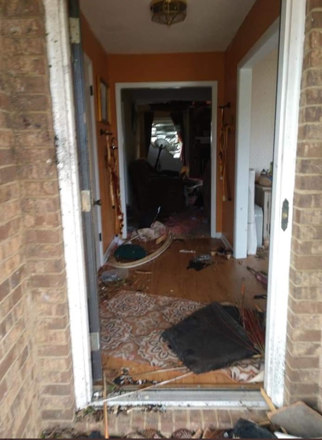 PHOTO Inside House Destroyed By Tornado In Alabama