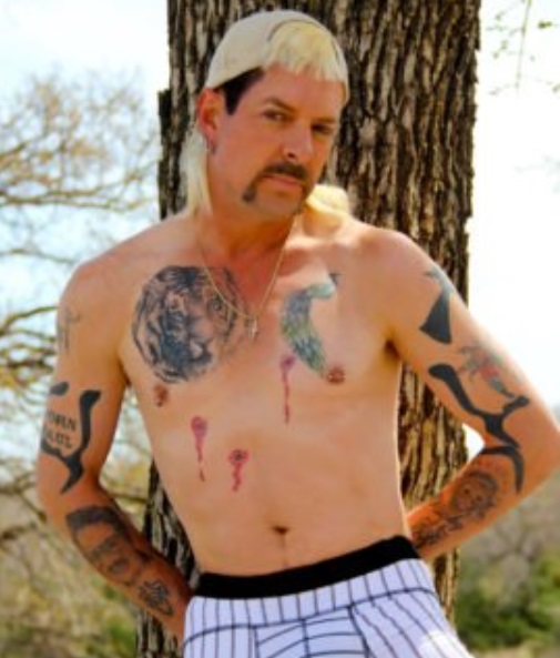 PHOTO Joe Exotic's Chest Tattoos