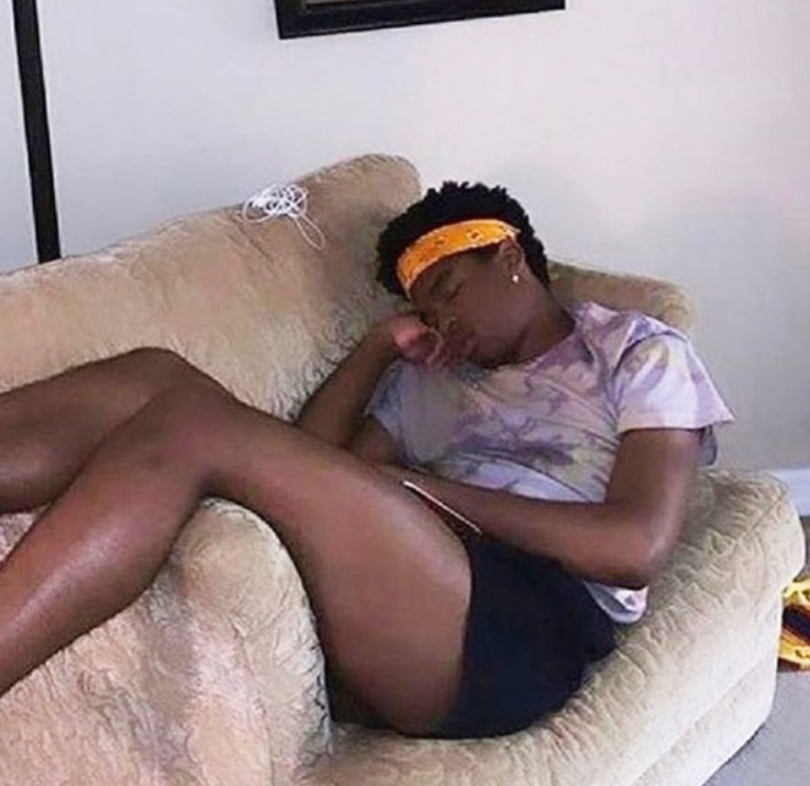 PHOTO Josh Christoper Taking A Nap In An Arizona State SunDevils Bandana Before Making His Commitment