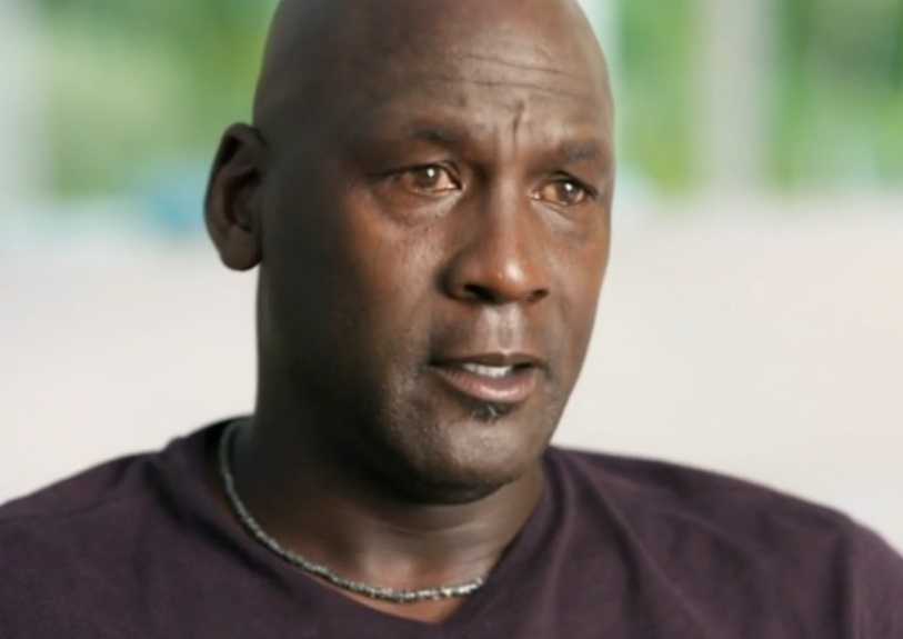 PHOTO Michael Jordan's Eyes Have A Shade Of Yellow In Them