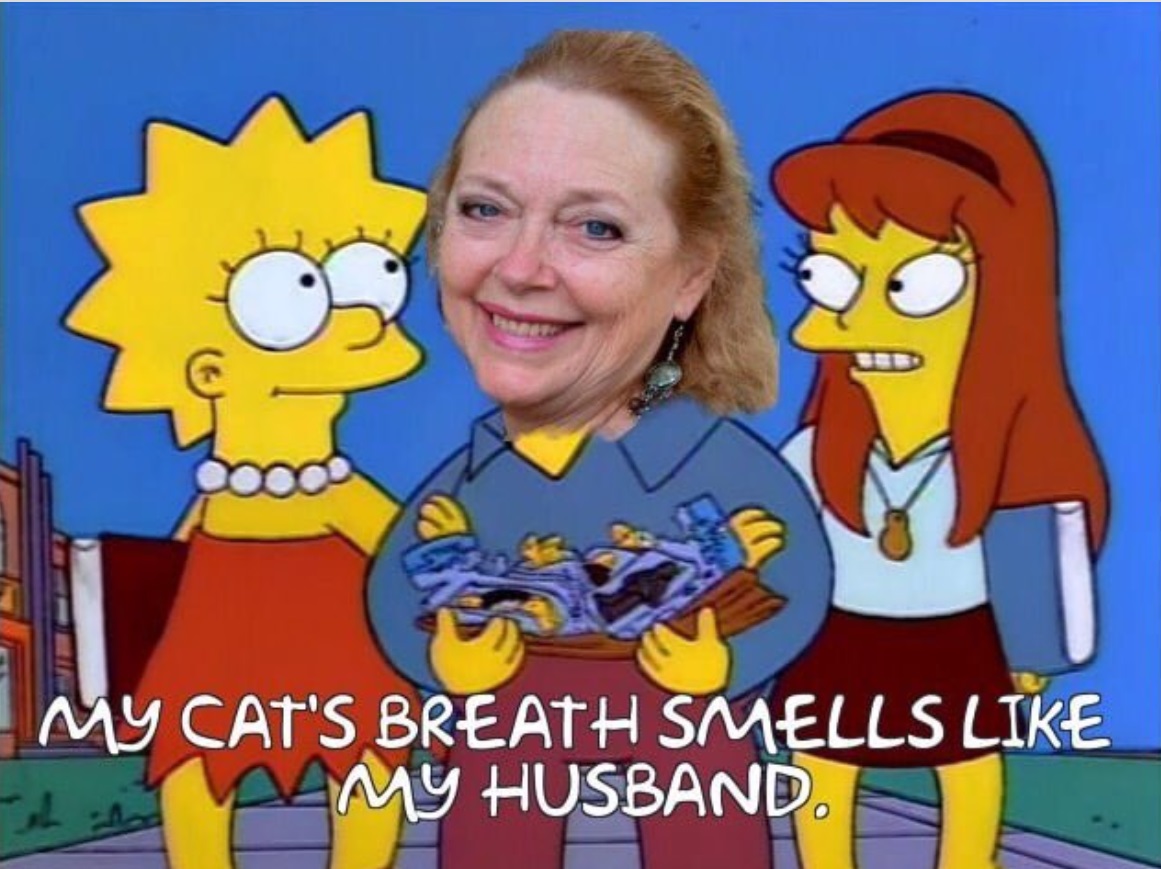 PHOTO My Cats Breath Smells Like My Husband Carol Baskin Tiger King Meme