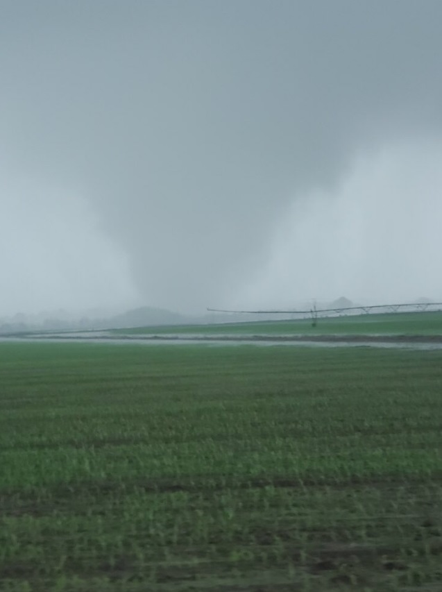 PHOTO Of Funnel Tornado In Yazoo City MS