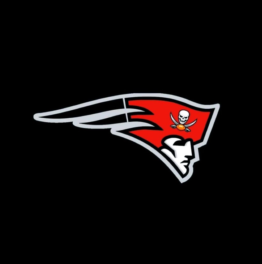 PHOTO Patriots Logo Turned Into Tampa Bay Buccaneers Logo