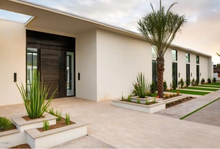 PHOTO The Front Of Kliff Kingsbury's House Looks Like It's On Mars