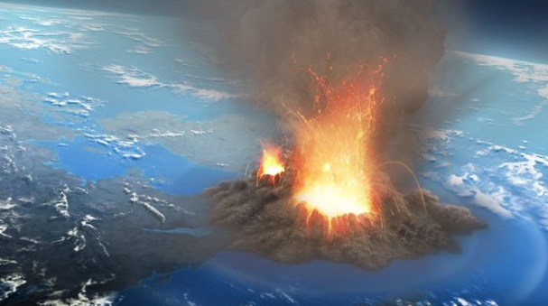 PHOTO What It Would Look Like If Super Volcano Under Yellowstone Exploded