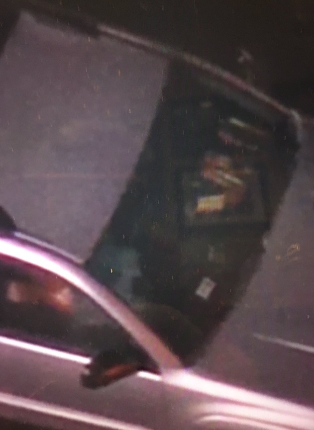 PHOTO Car In LA Police Chase Tonight Full To The Brim A look Inside