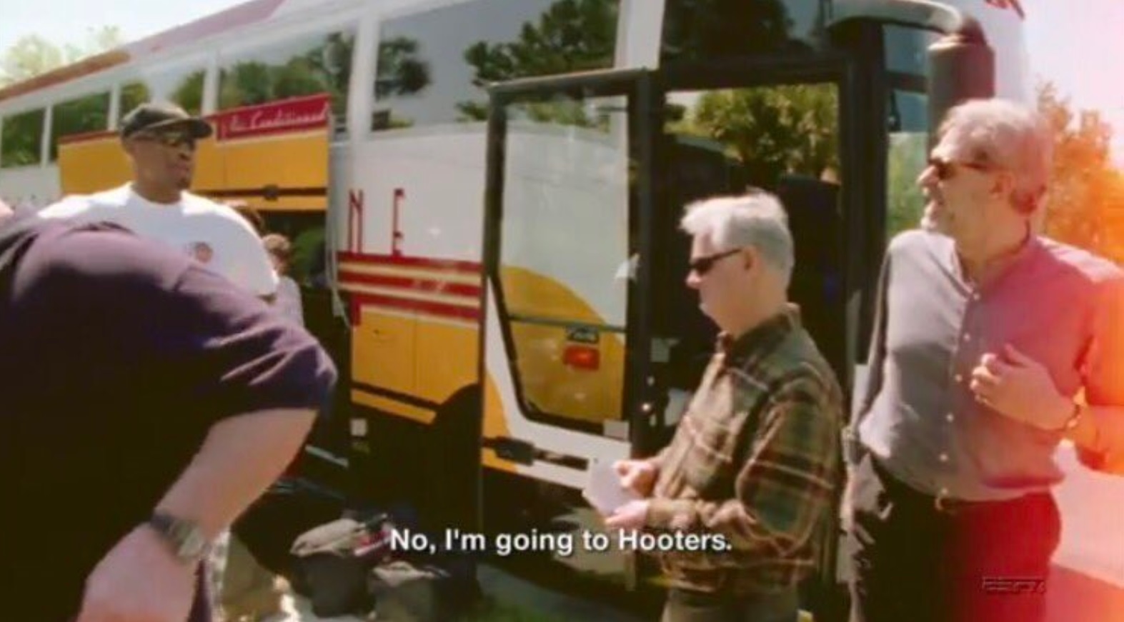 PHOTO Dennis Rodman Going To Hooters In The Last Dance