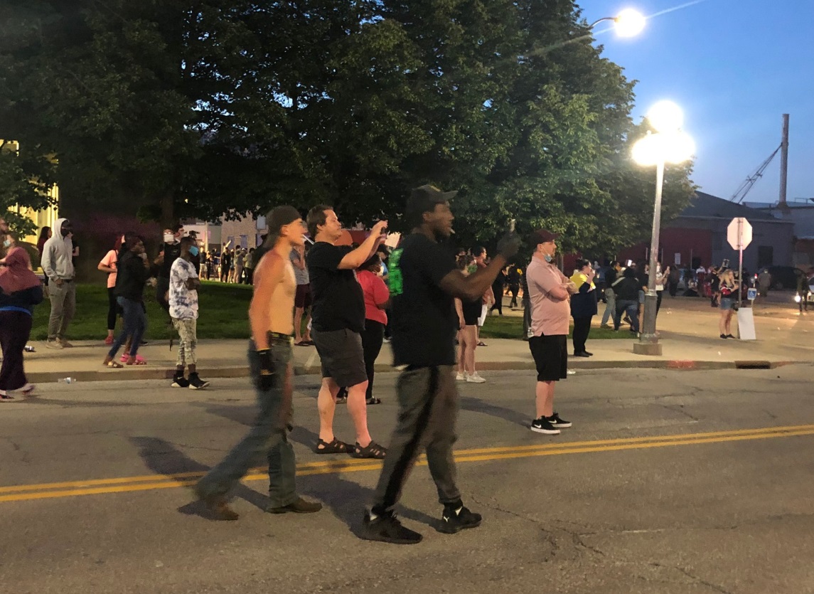 PHOTO George Floyd Protests Spread To Downtown Des Moines