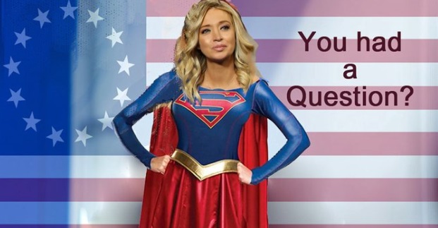 PHOTO Kayleigh McEnany In A Superman Cape