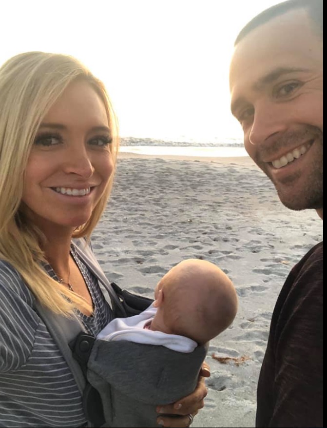 PHOTO Kayleigh McEnany's Daughter Watching The Sunset