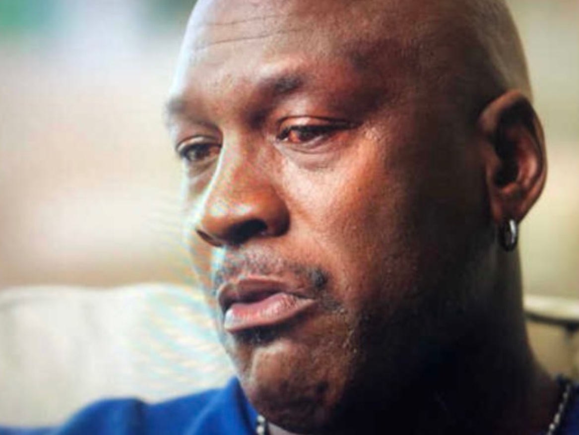 PHOTO Michael Jordan's Eyes Were Red In The Last Dance As He Cried