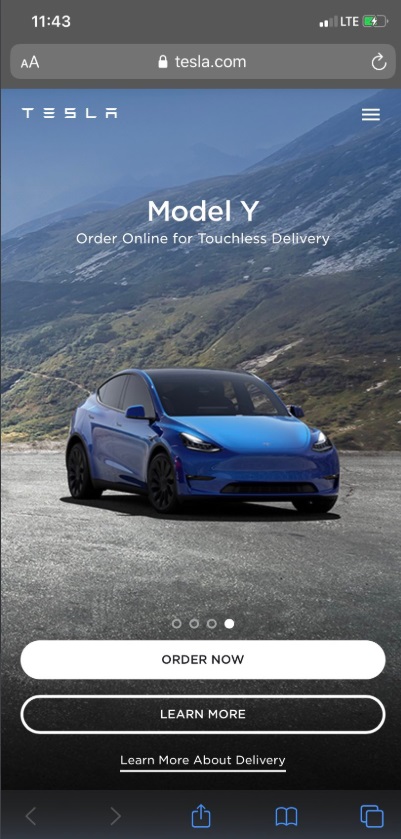 PHOTO Prototype Y Is Officially Available For Order On Tesla's Website