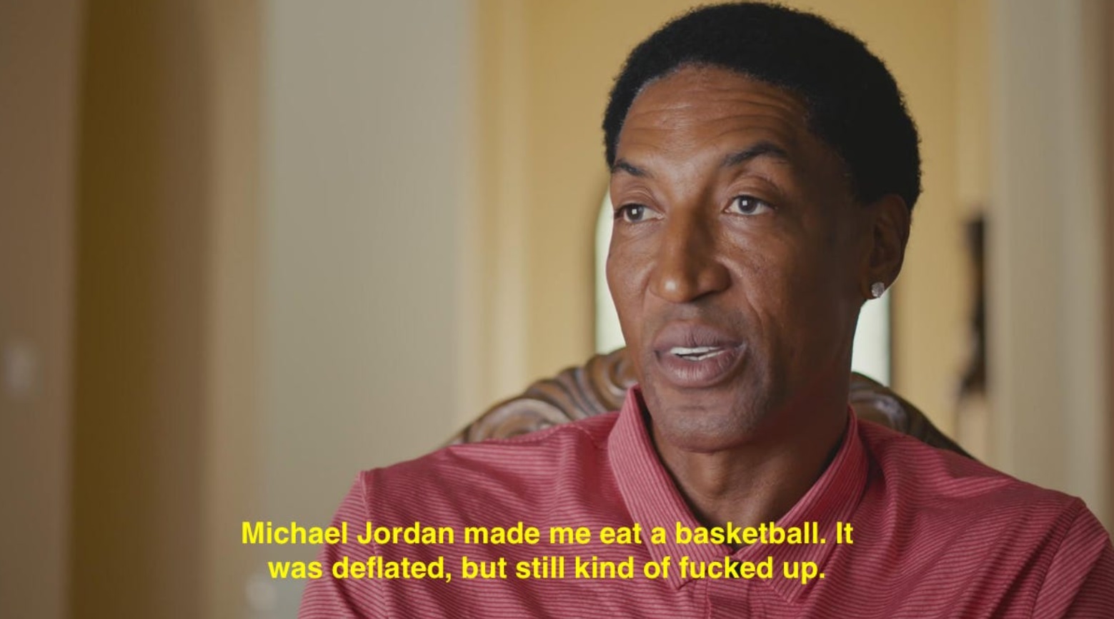 PHOTO Scottie Pippen Says Michael Jordan Once Made Him Eat A Deflated Basketball