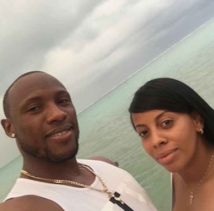 PHOTO Starling Marte At The Beach With His Wife Before She Passed Away