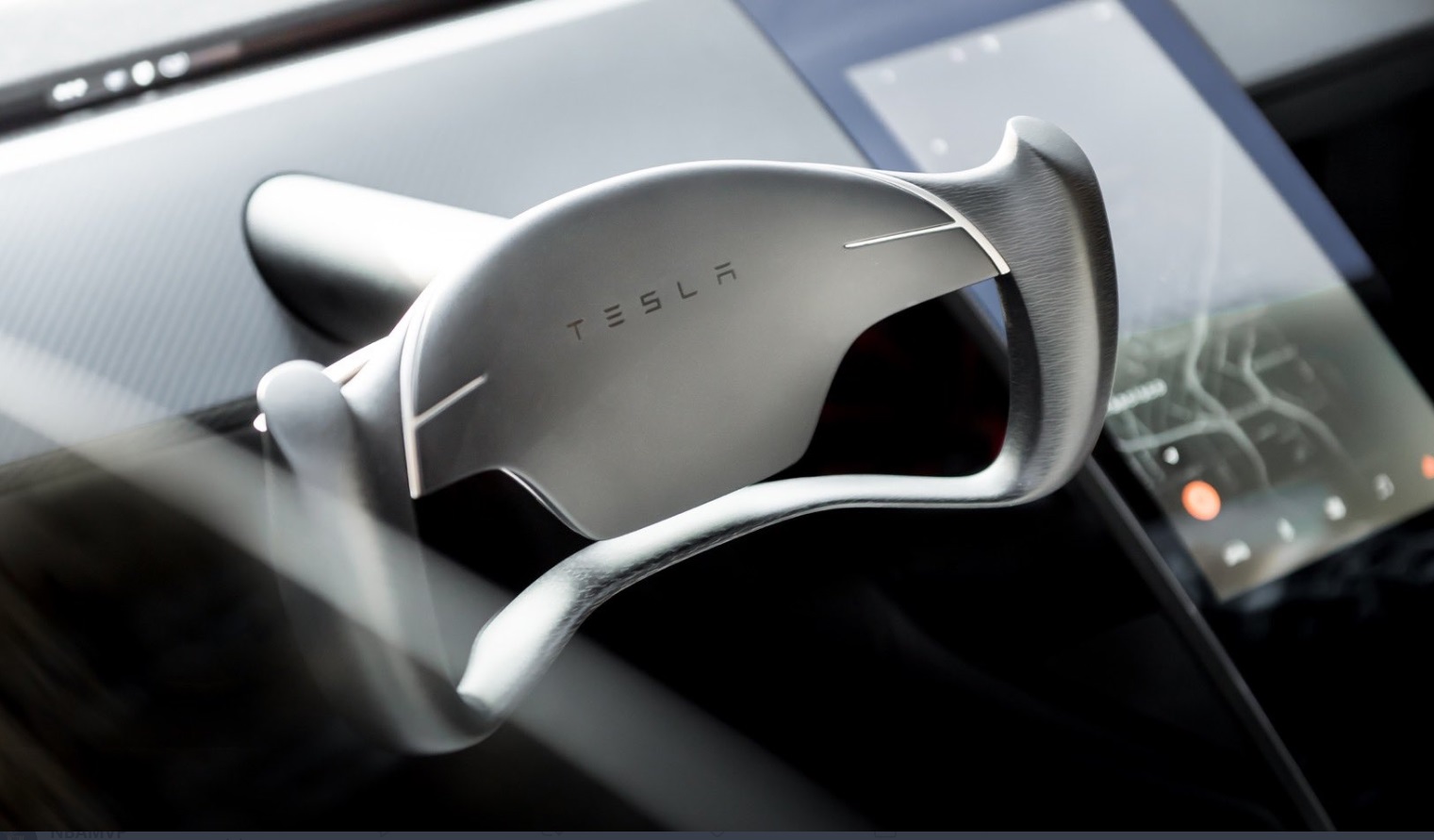 PHOTO Steering Wheel Of Second Generation Tesla Cybertruck Is Very Stylish
