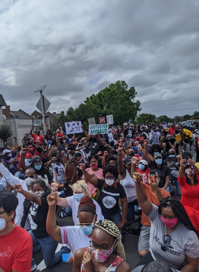 PHOTO Streets Of Atlanta Completely Covered With Ahmaud Arbery Protesters