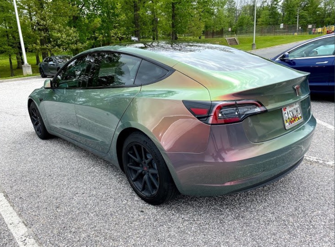 PHOTO Tesla With Sun glass Style Tint