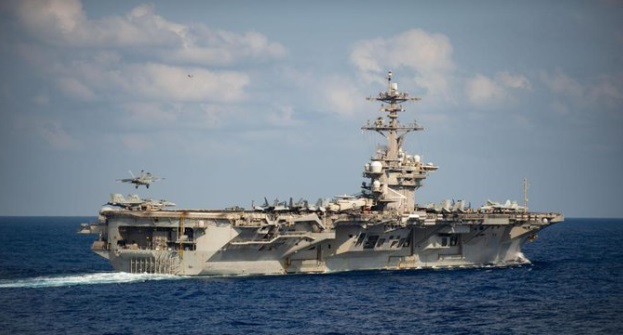 PHOTO USS Theodore Roosevelt Out At Sea With 8 Sailors Who Have Corona Virus