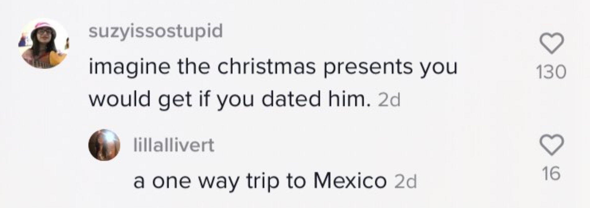 PHOTO 14 Year Old Girl Says Imagine Christmas Presents You Would Get If You Dated Barron Trump