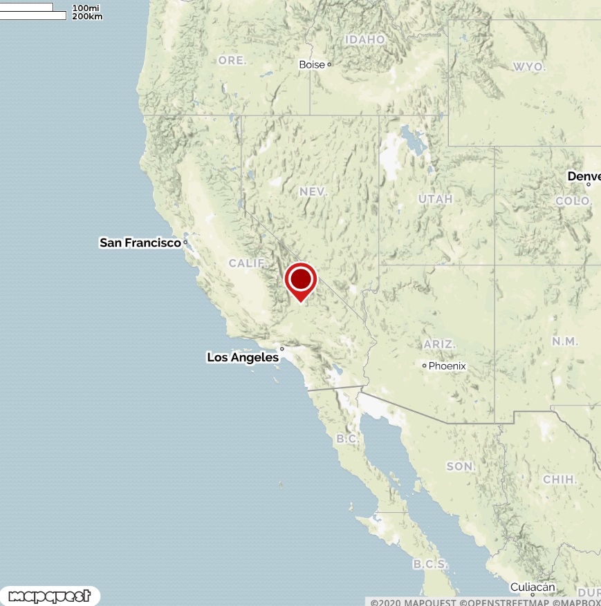 PHOTO 5.0 Magnititue Earthquake Hits Searles Valley CA