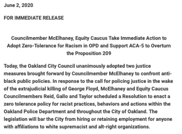 PHOTO Alt Right Banned From Being Hired By Oakland California Government