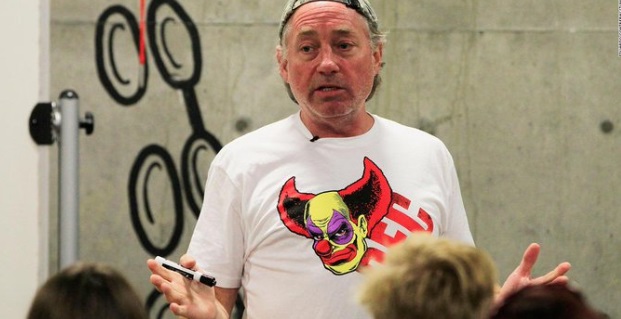 PHOTO CrossFit CEO Greg Glassman Wearing Satan Clown T-Shirt