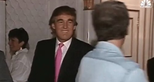 PHOTO Donald Trump Looking At Jeffrey Epstein Like You Got Another One