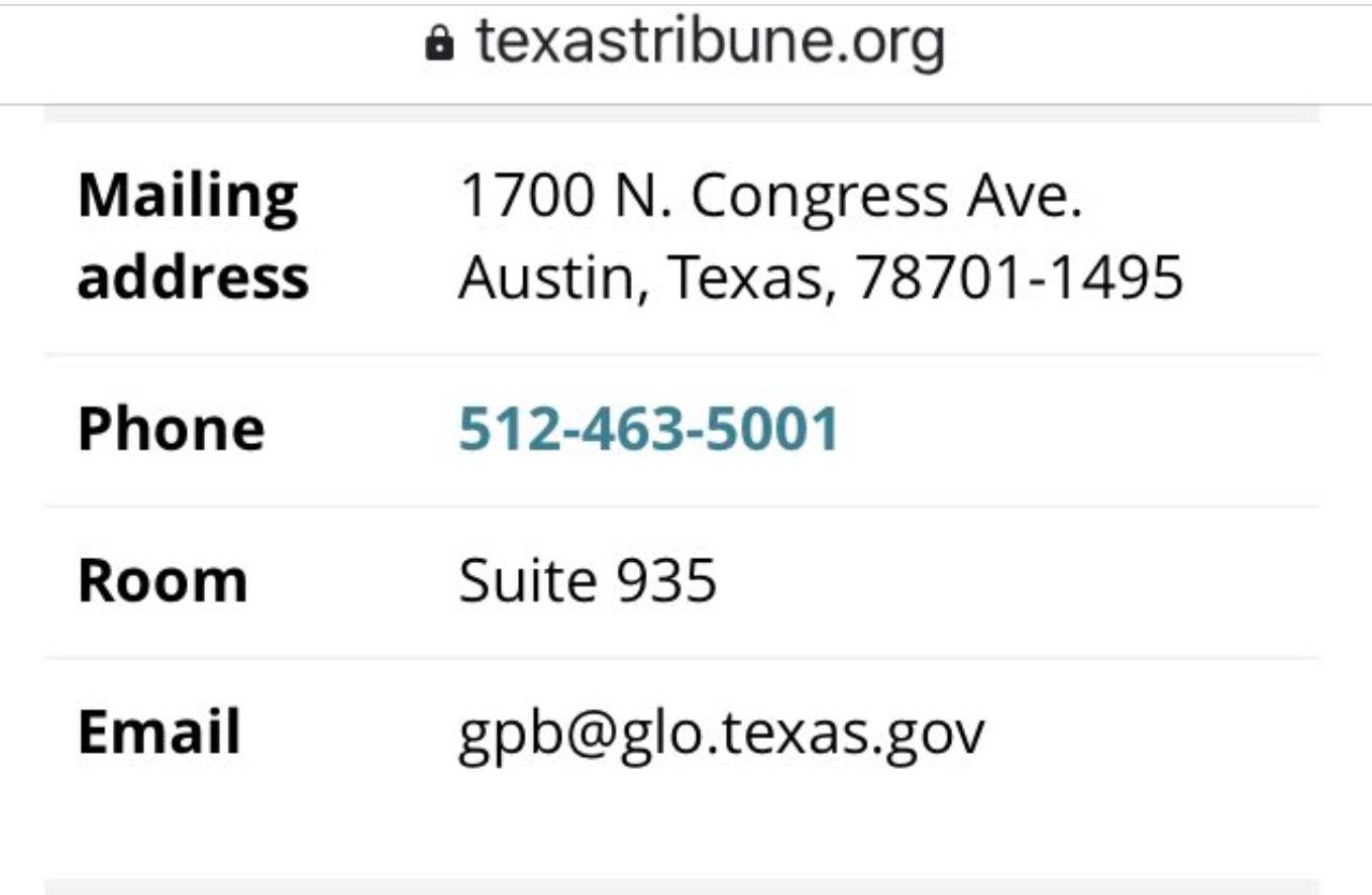 PHOTO How To Vote George P Bush Out Of Office