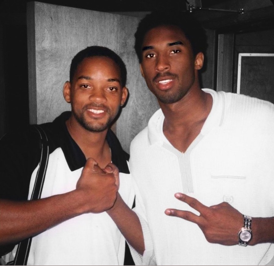 PHOTO Kobe Bryant With Will Smith