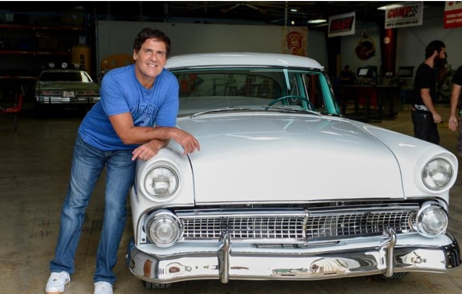 PHOTO Mark Cuban Owns A 1955 Ford Customline