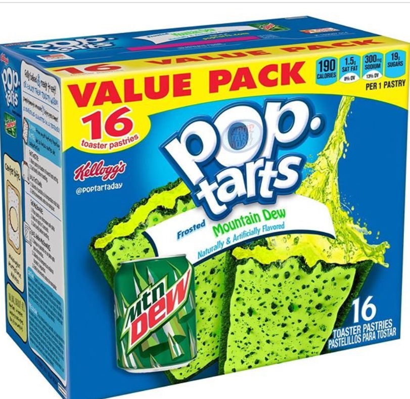 PHOTO Mountain Dew Flavored Pop Tarts